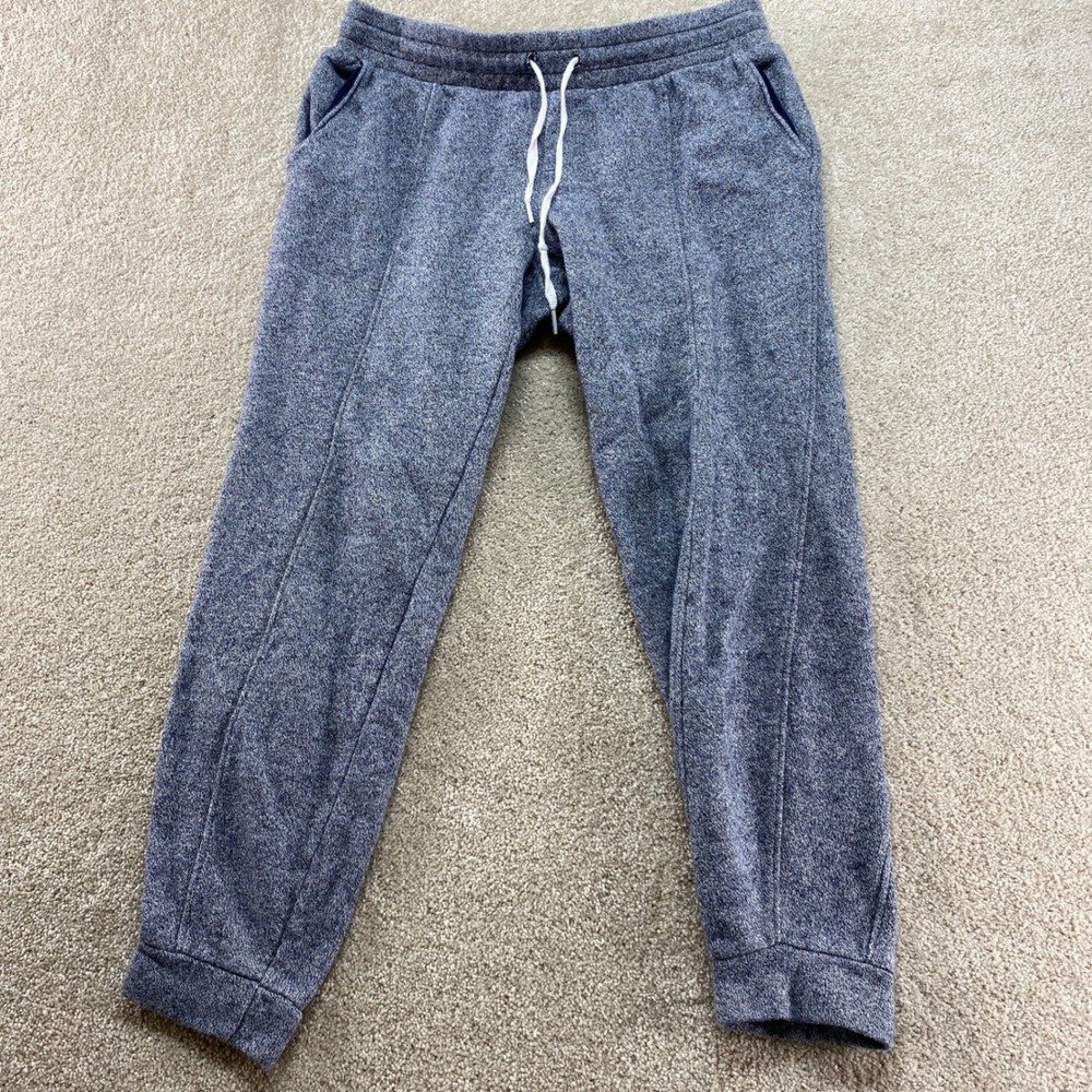 Old Navy Sweatpants Mens Size Small Heather Gray Jogger Drawstring